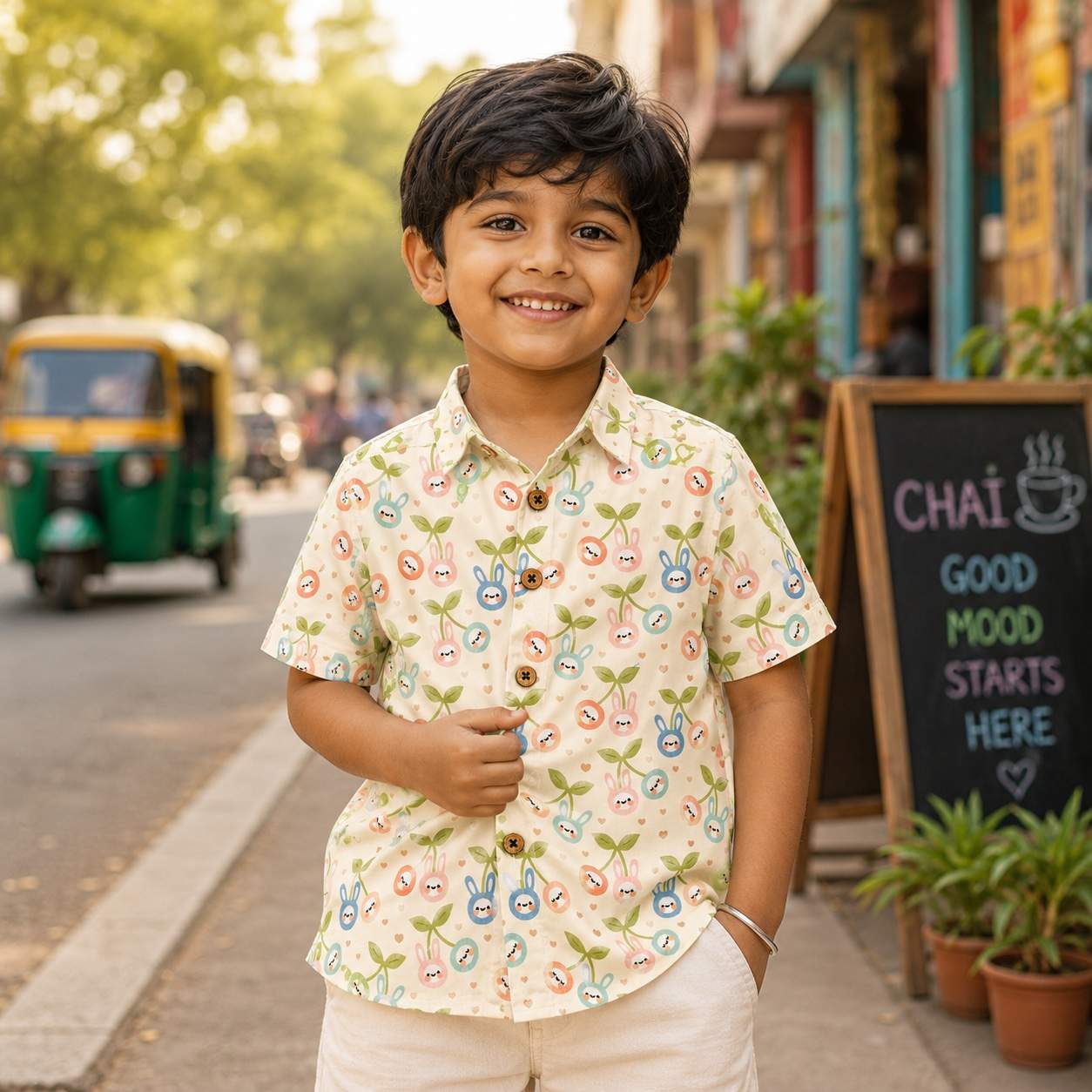 Kids Shirt–Hop Happens