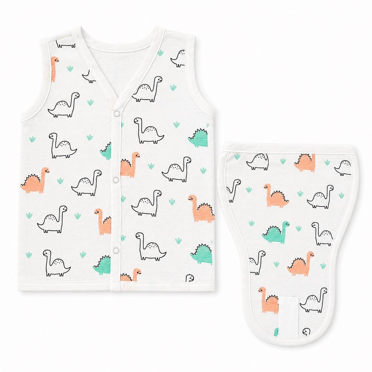 Pack of 2 – Jablas & Nappy Dino (3-6m)