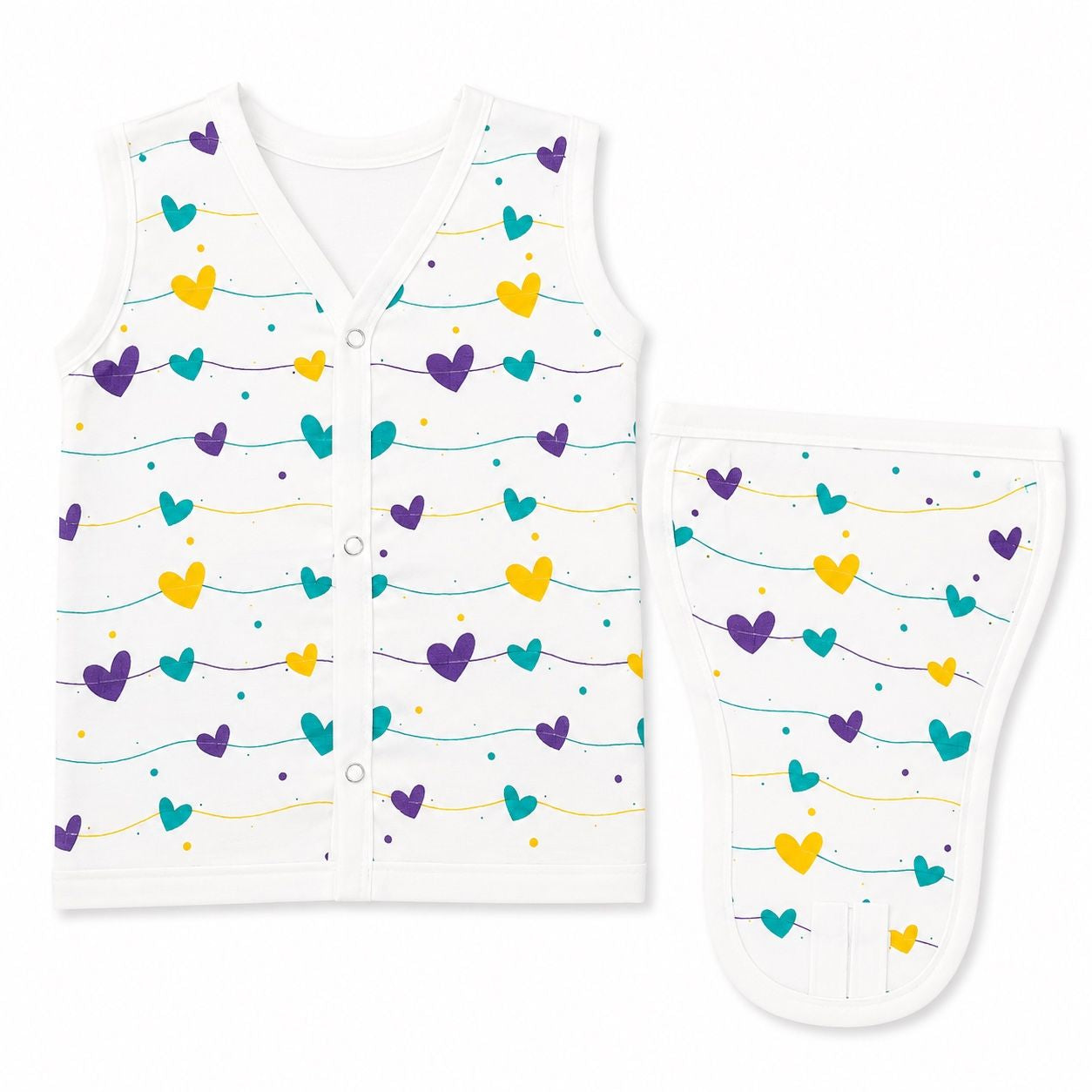 Pack of 2 – Jablas & Nappy Heart (3-6m)
