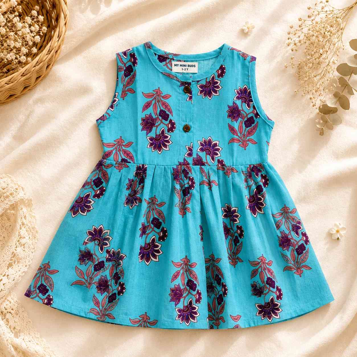 Cotton Frock-Willow Blossom