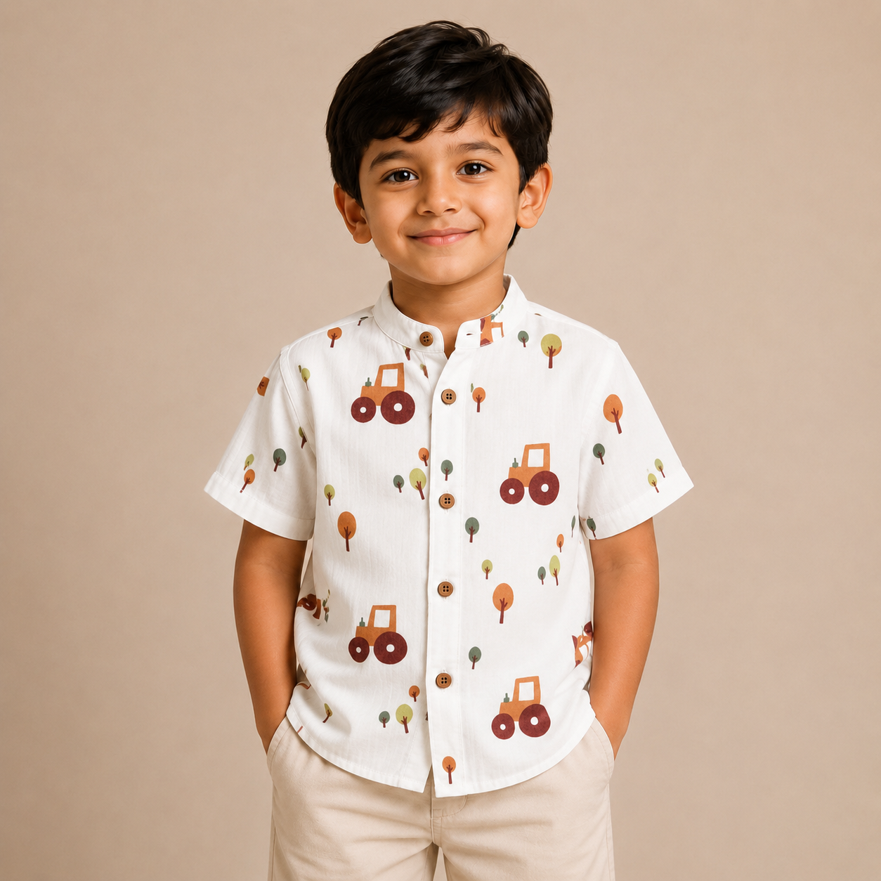 Tractor and Tree- Shirt