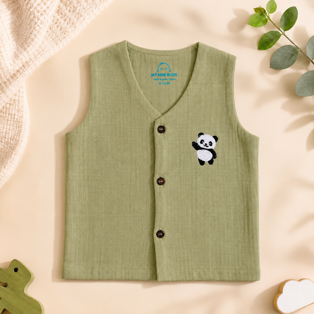 Olive Green - Vest