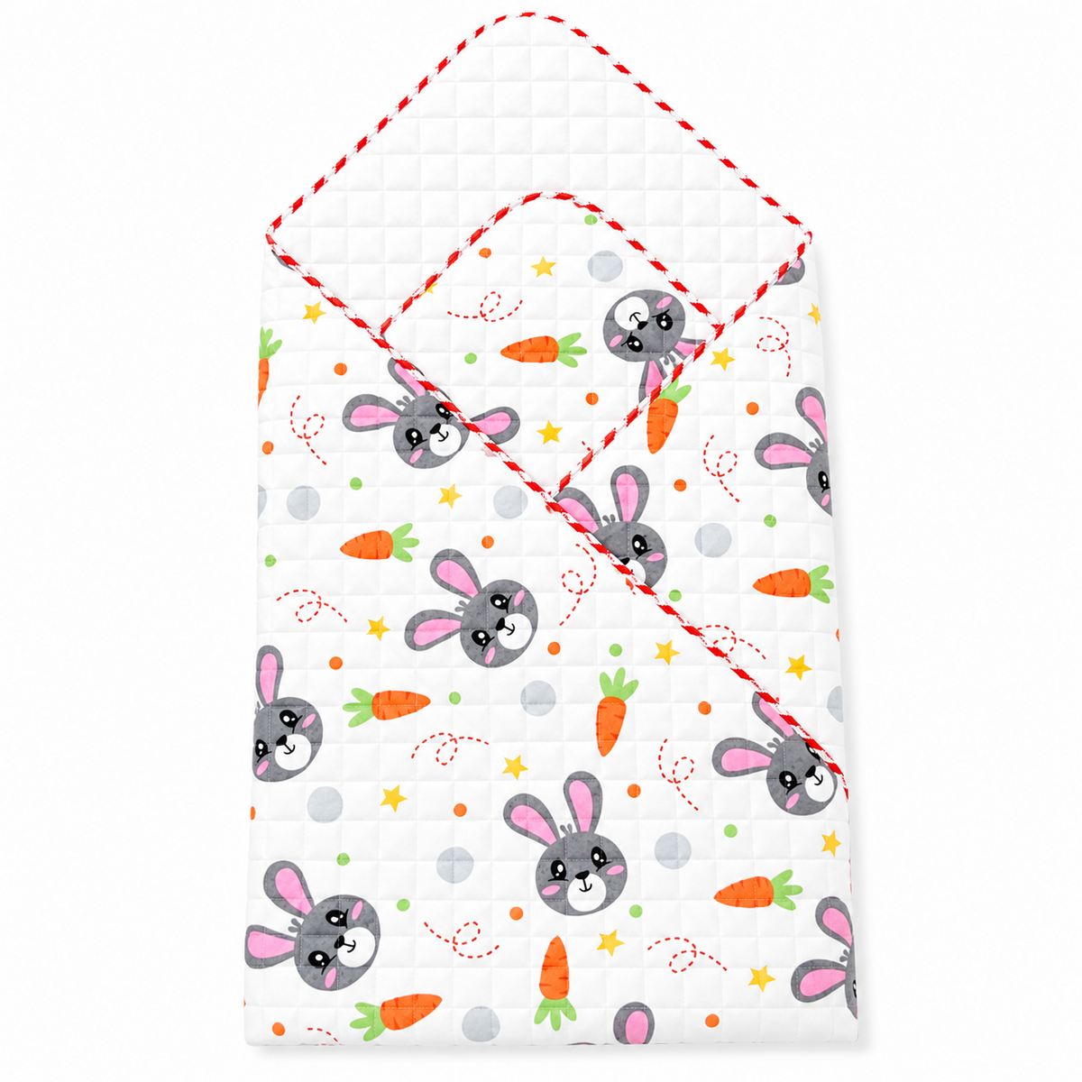 Real rabbit  -2 layer Blanket 85*85cm