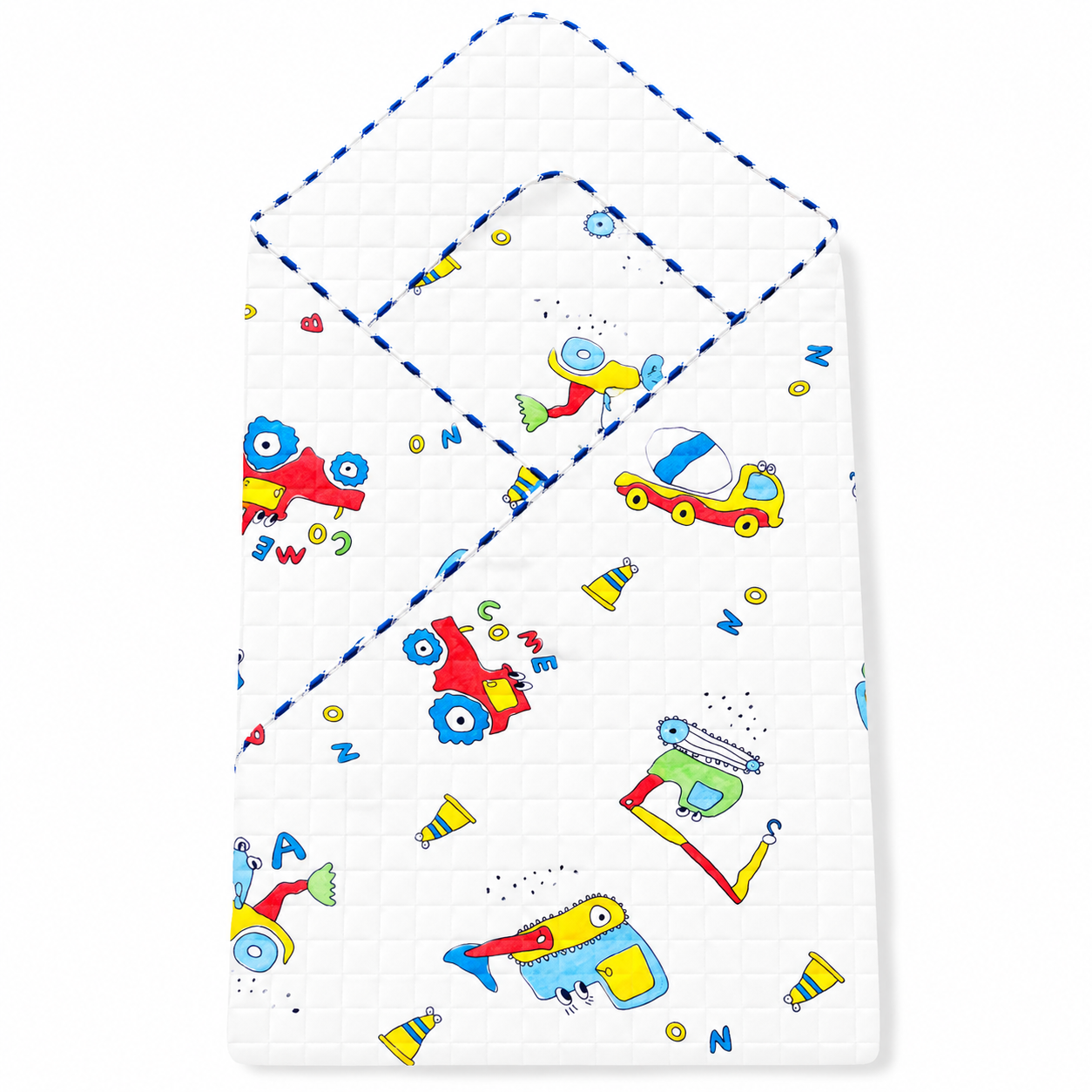 Tractor  -2 layer Blanket 85*85cm