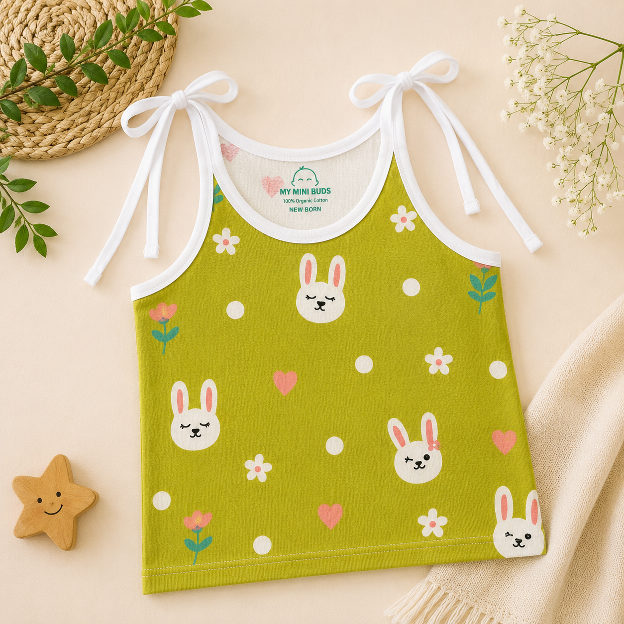 Green bunny -Knot Jhabla