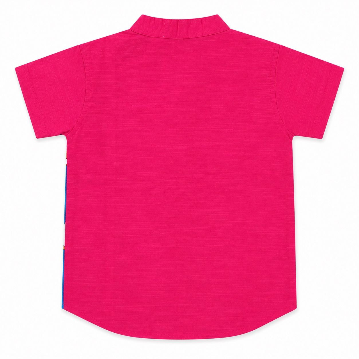 Kids Ethnic Shirt - pink & pichwai