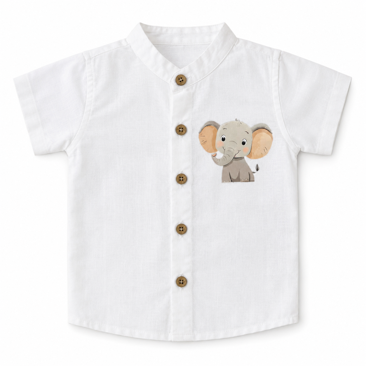 Elephant Print - Kids Shirt