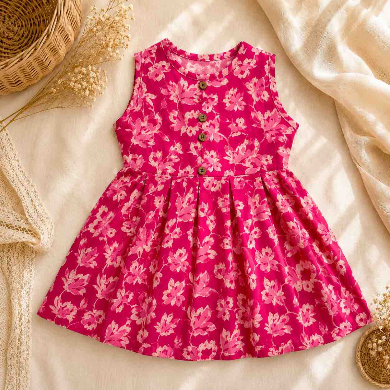 Cotton Frock-Rani Rose