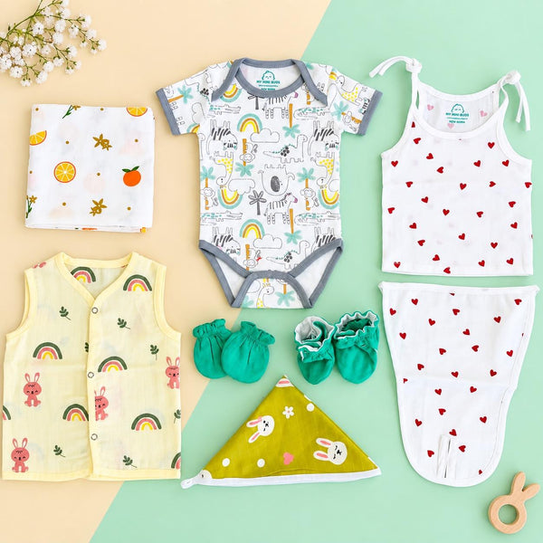 Tiny Firsts – Organic Newborn Essentials Kit
