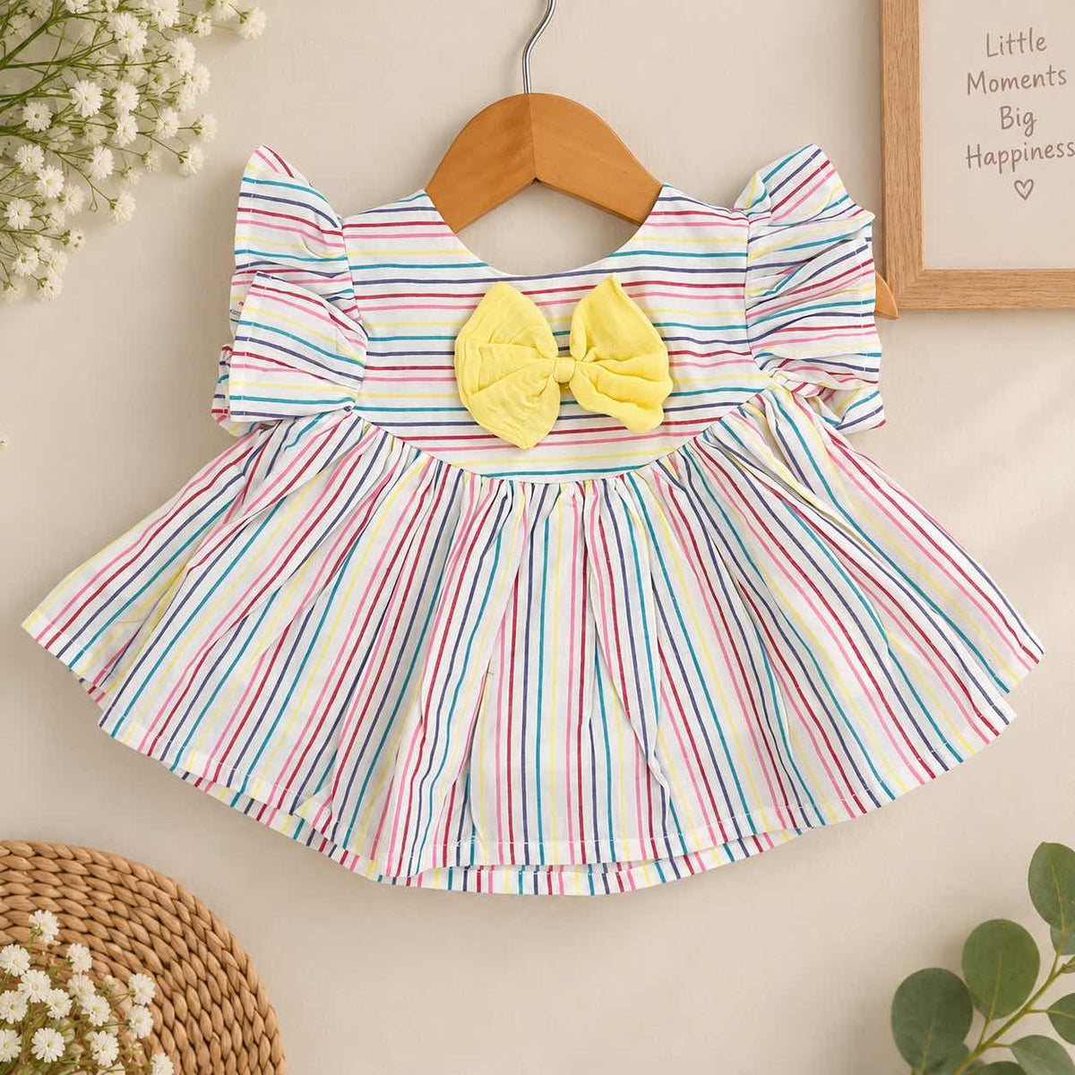 Rainbow whispers-Frock