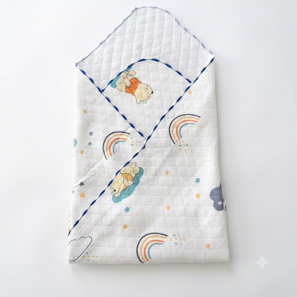 Winnie Pooh -2 layer Blanket 85*85cm