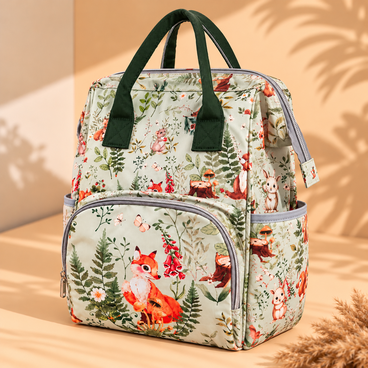 Baby fox Diaper Bag
