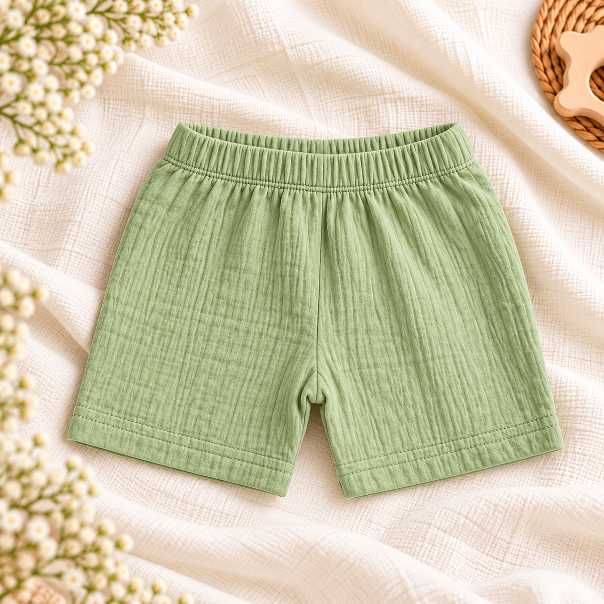 Mint green vest & short sets
