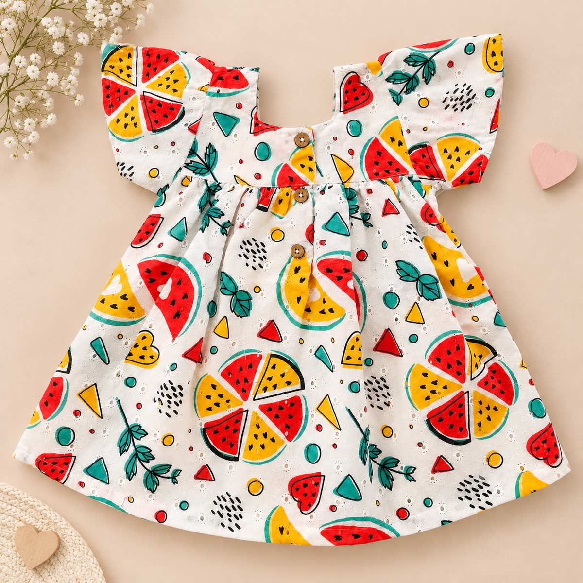 Aria Fruits Frock