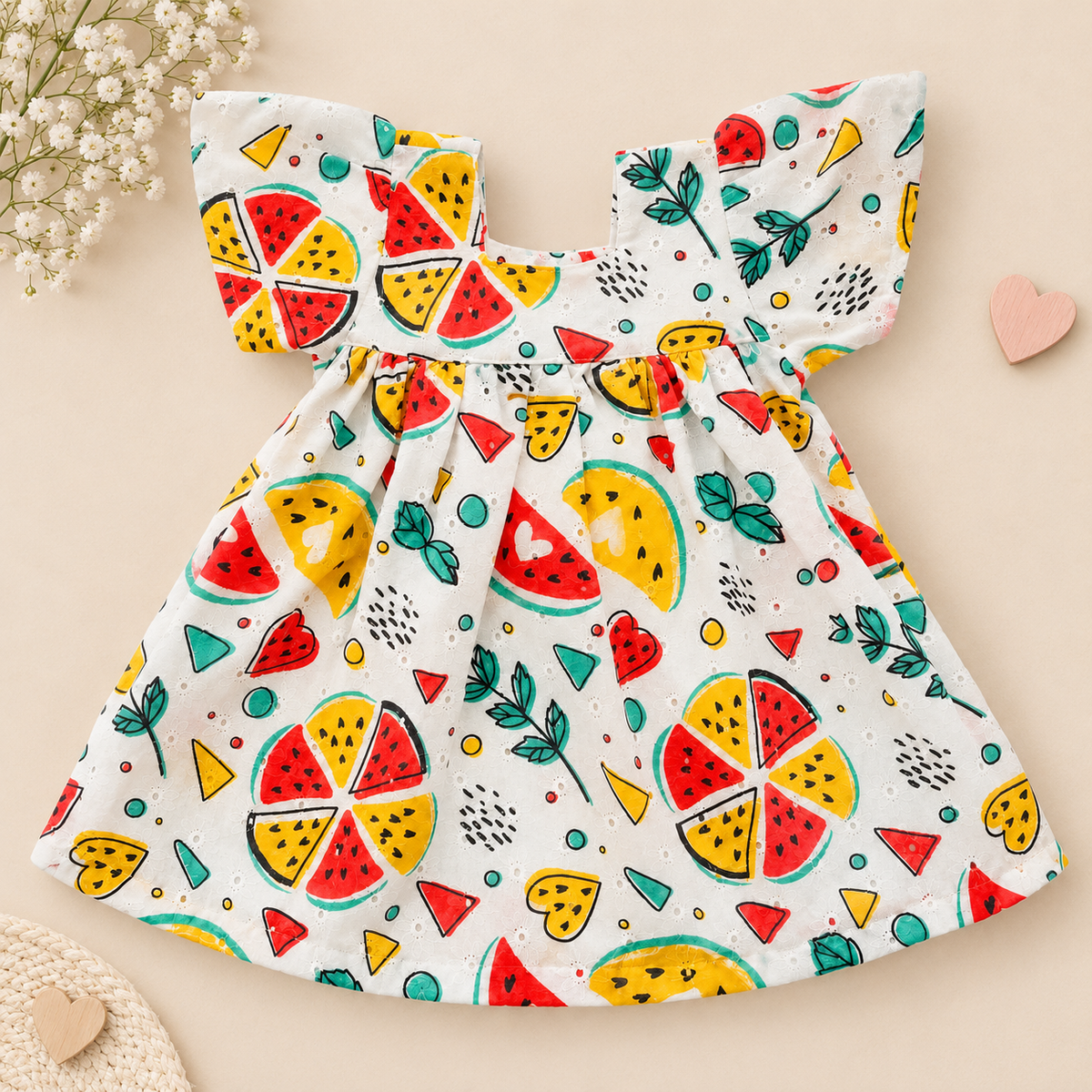 Aria Fruits Frock