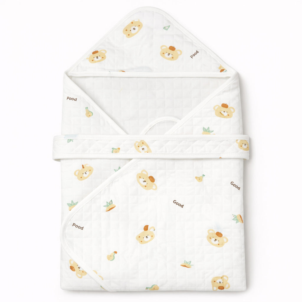 Hooded Towel wrapper-Teddy Good
