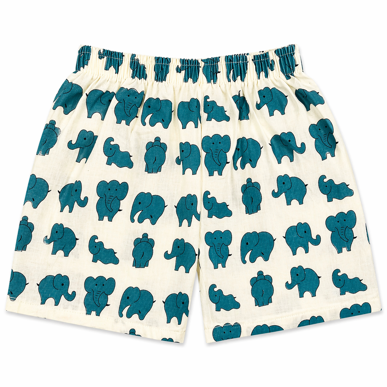 Co-ord Trousers - Blue Elephant (3-4y)