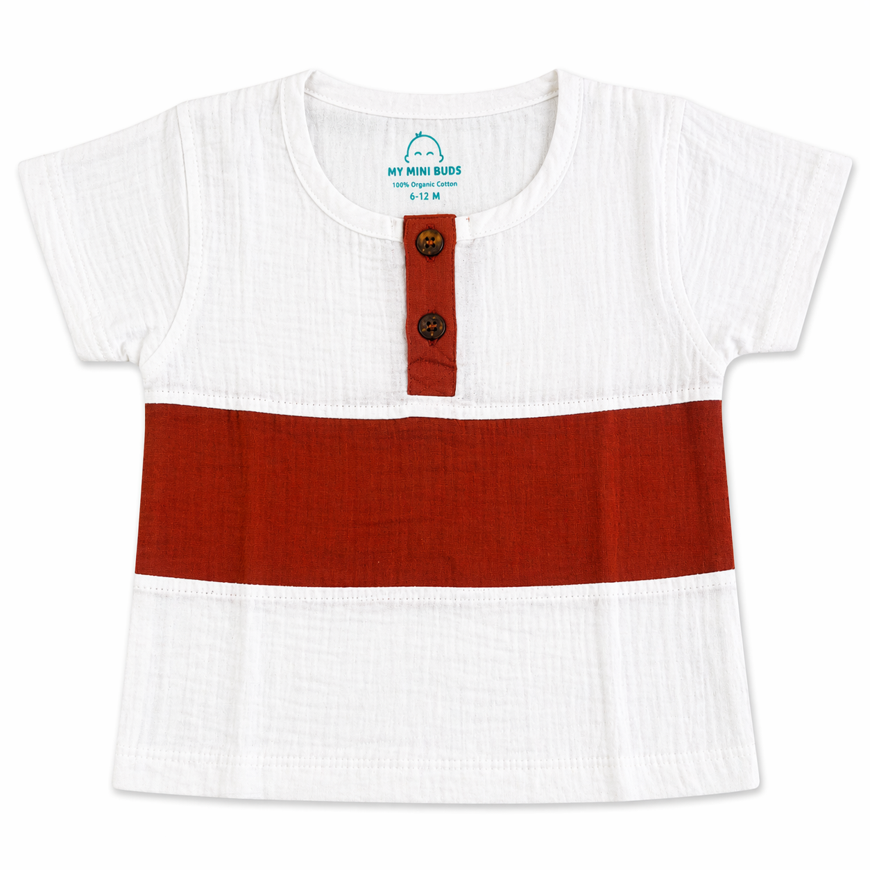 The Brown- Half Sleeve Shirt(6-12m)