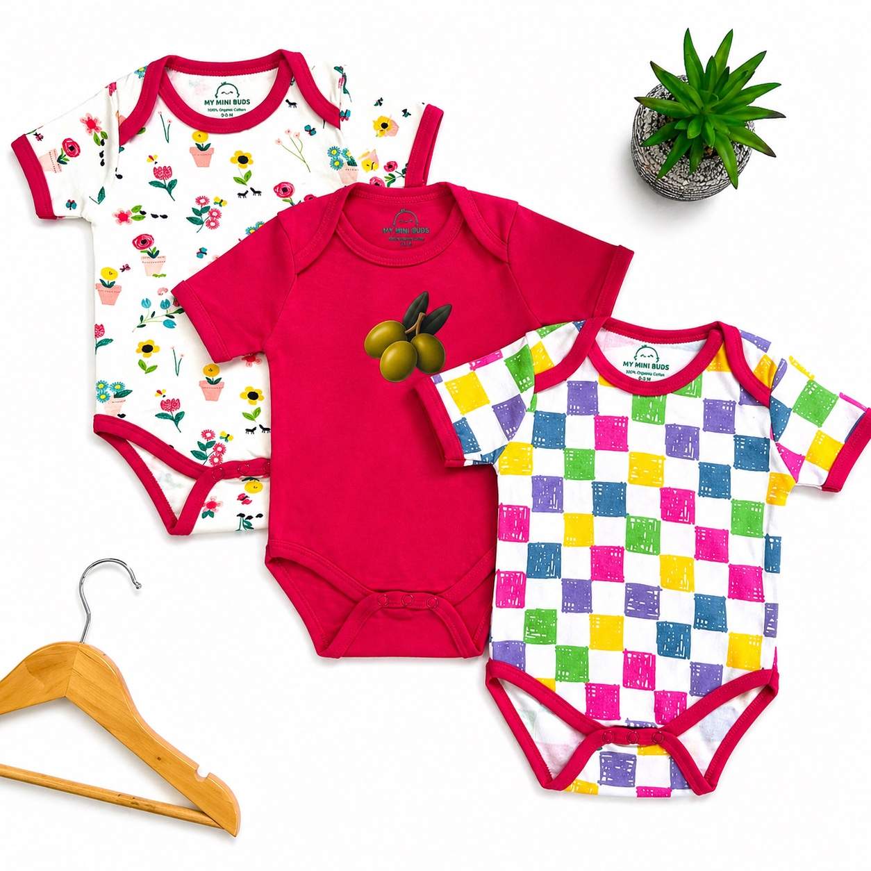 Pink Combo - Rompers
