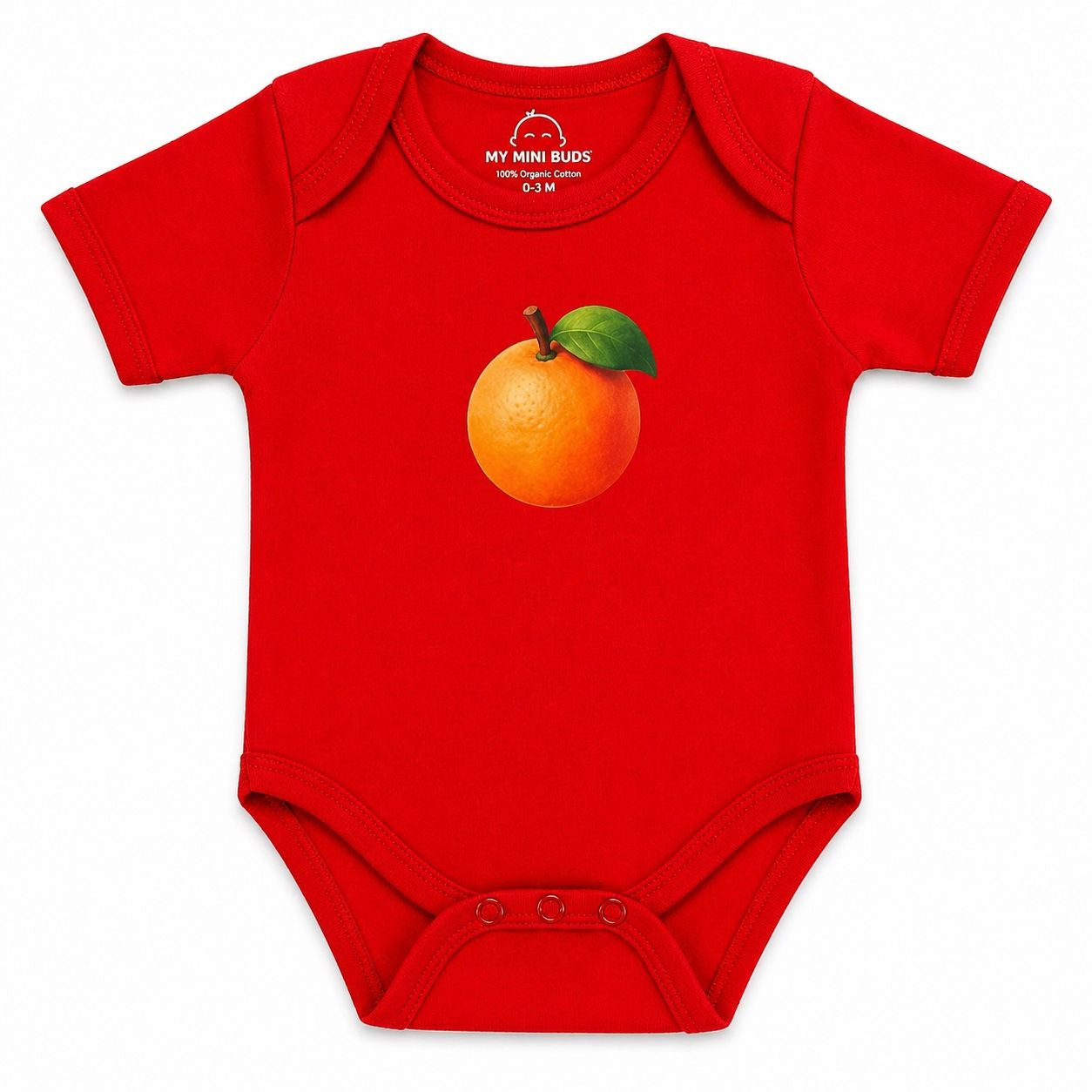 Orange Print - Rompers