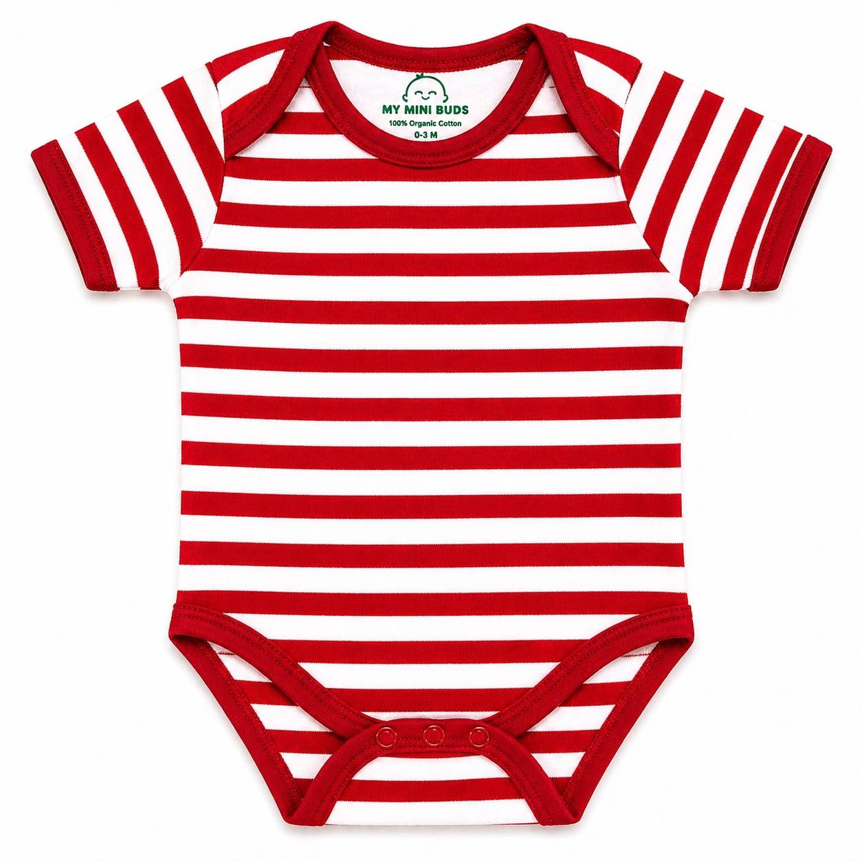 Red Stripes - Rompers