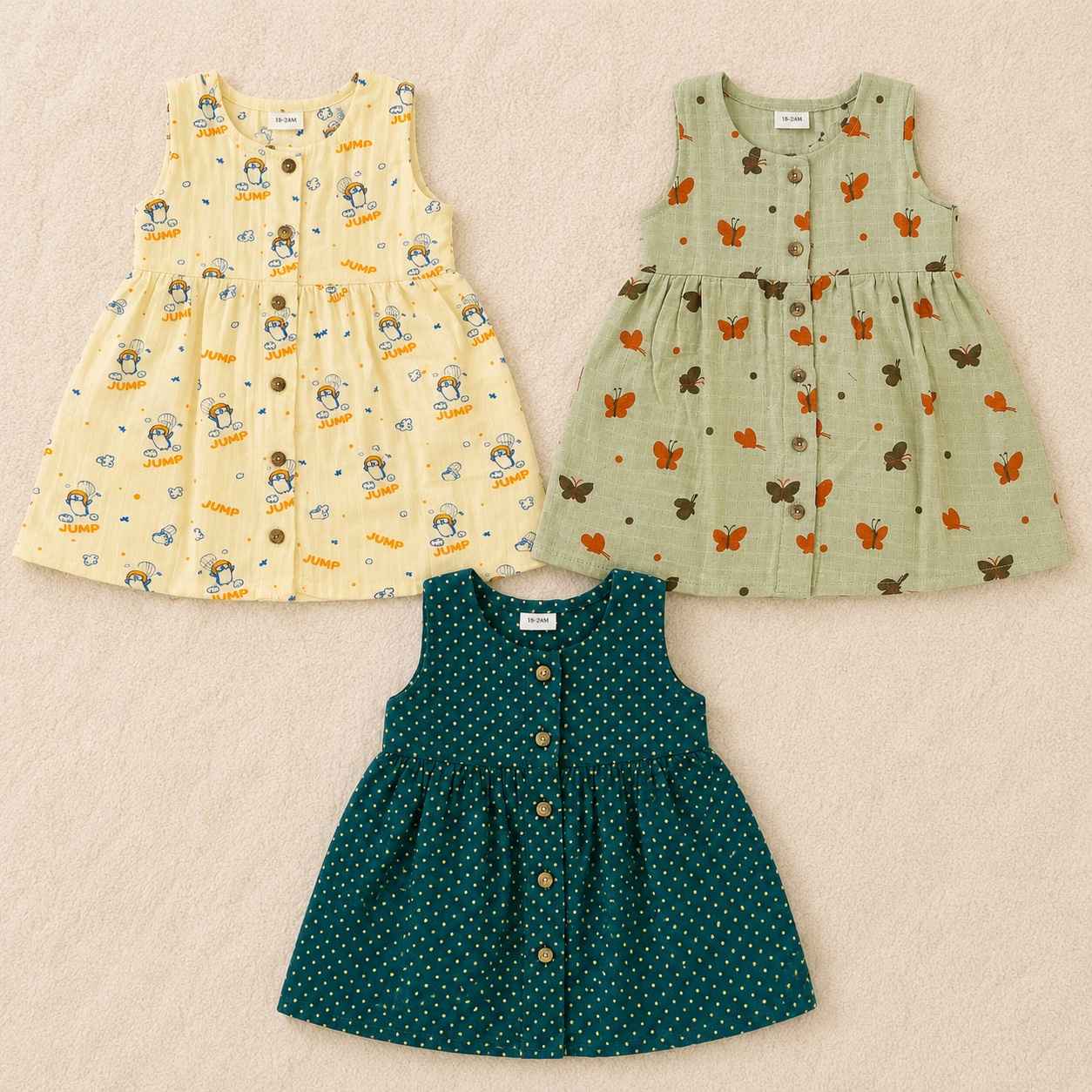 Save 10%- Pack of 3 (3-6m)
