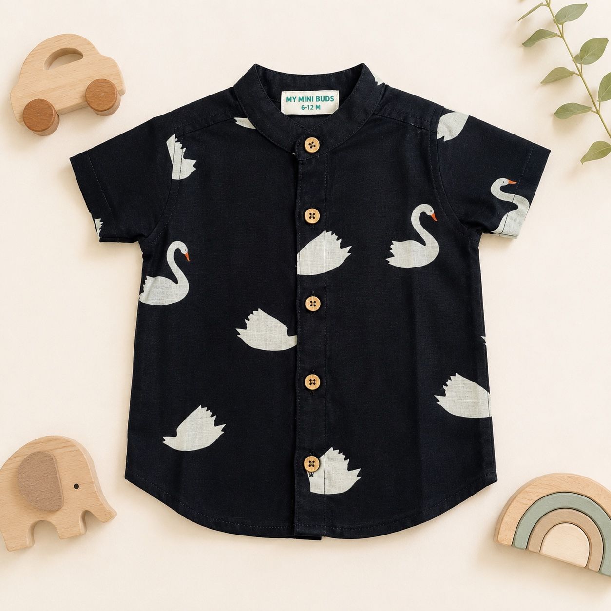 Cotton Black Swan - Shirt