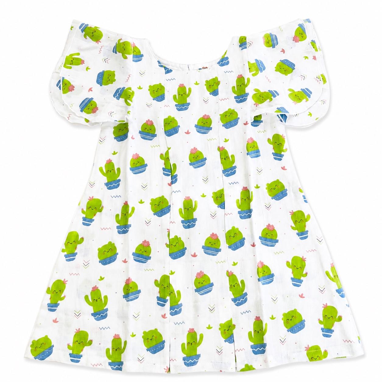 Ruffle Sleeve - Cactus