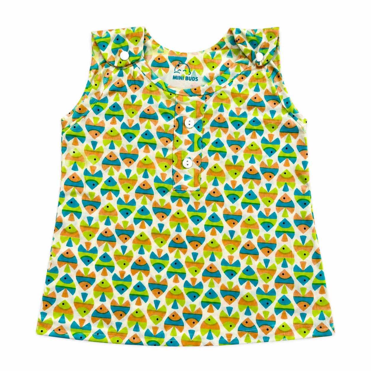 Colourful Fish  - Jabla Shoulder Button