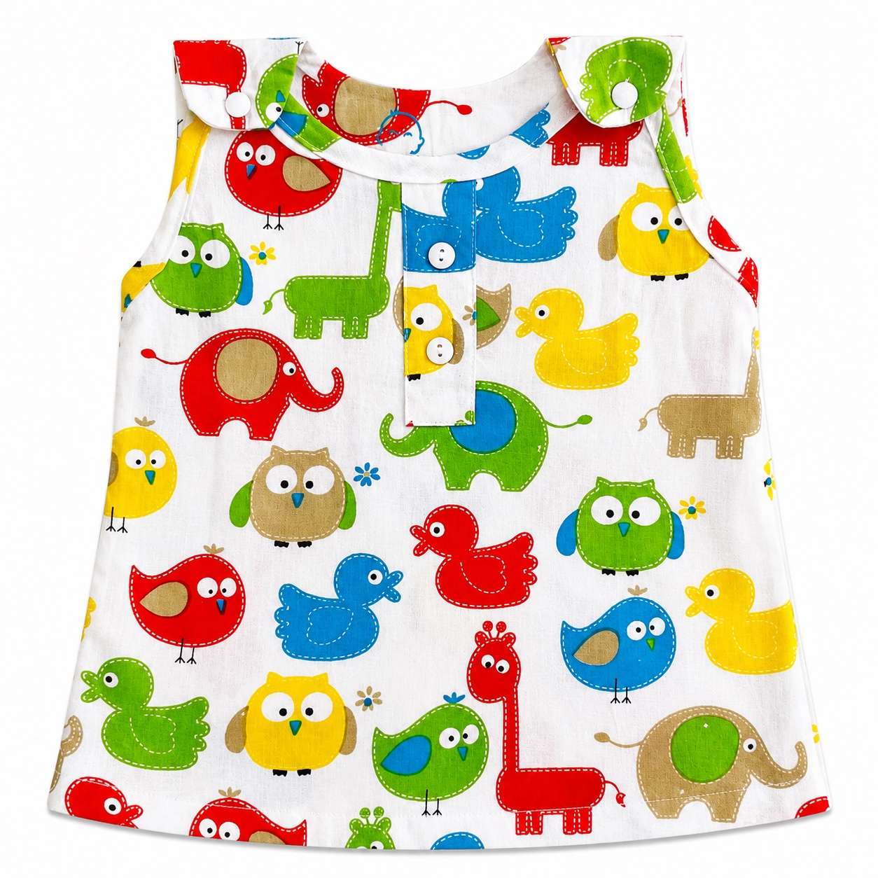 Colourful Animal - Jabla Shoulder Button