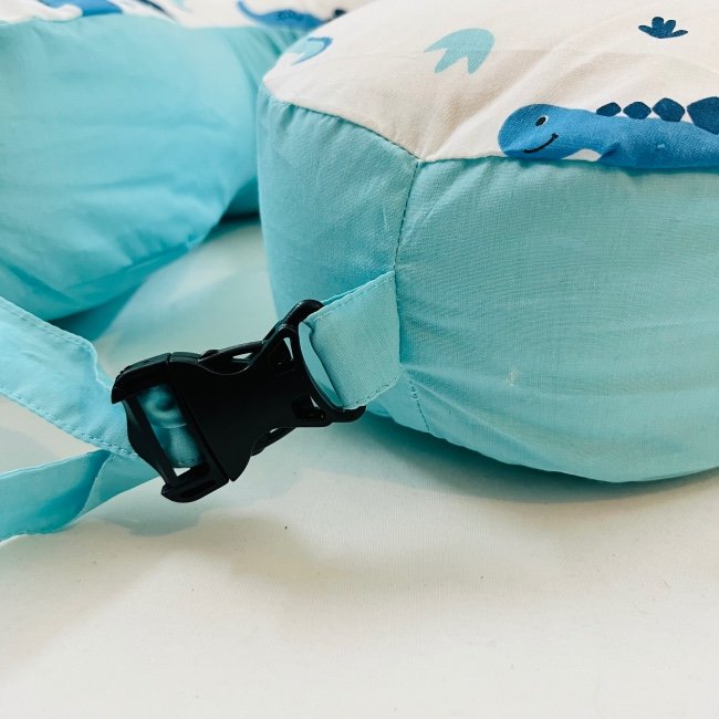 Blue Dino -Feeding Pillow 2.0