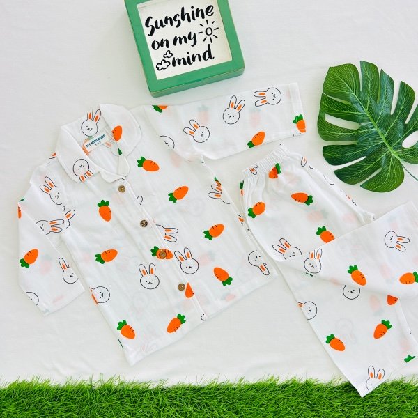 A Carrot & Rabbit-Night Suit