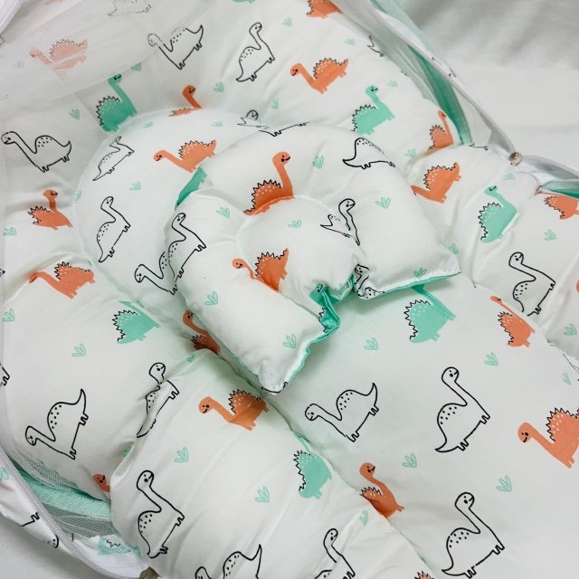 Super Dino-New Born Bed with Net