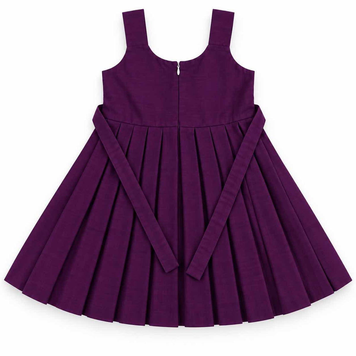 Purple golden charm ethnic frock
