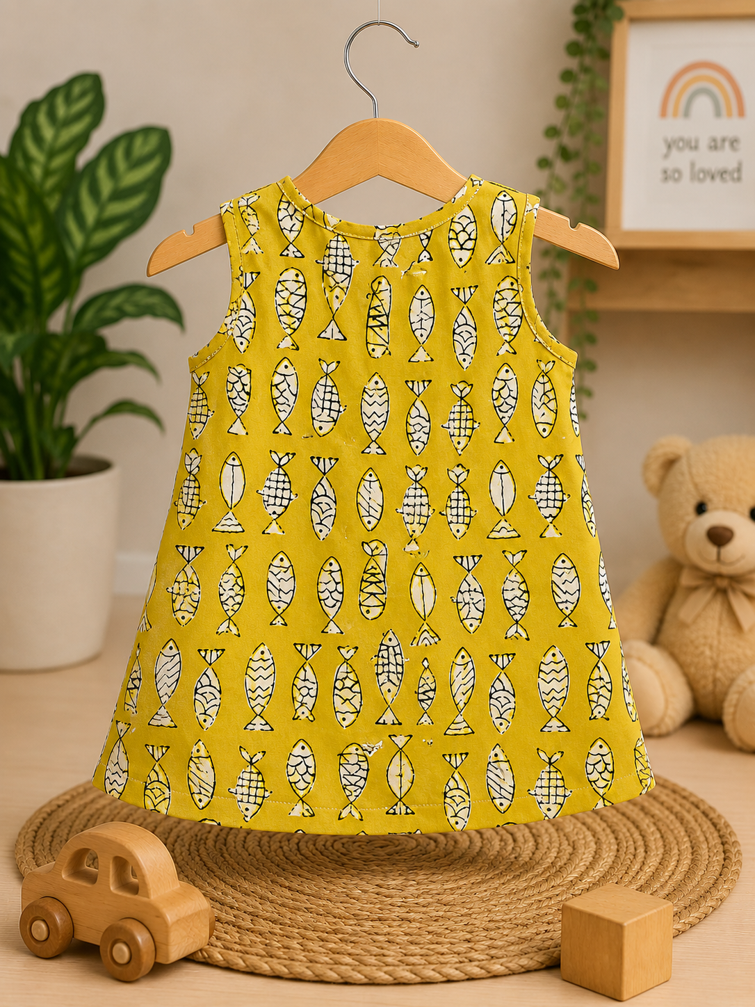 Green Fish - Jabla Shoulder Button