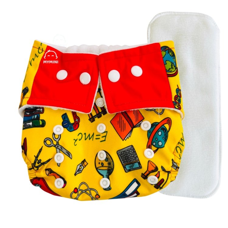 Yellow world - Cloth diaper