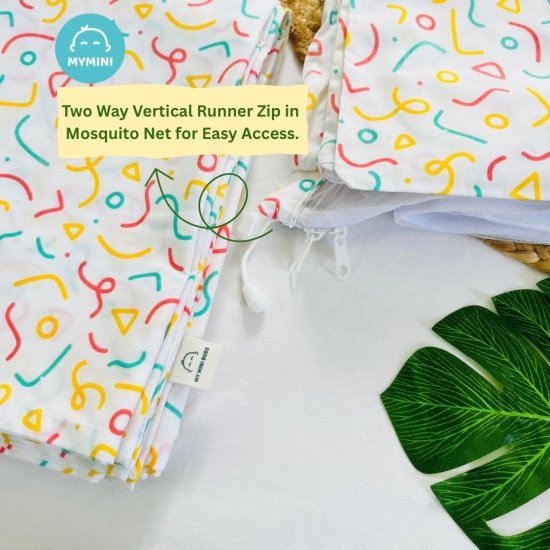 Doodle-Thottil with Net (cradle/Jhula)