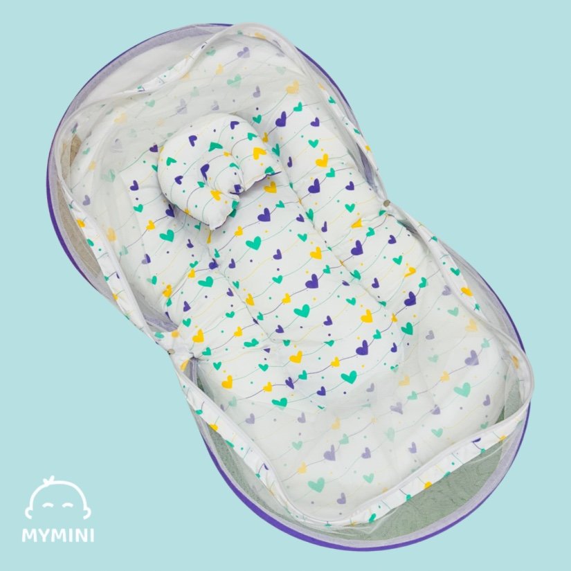 Little Heart-New Born Bed with Net