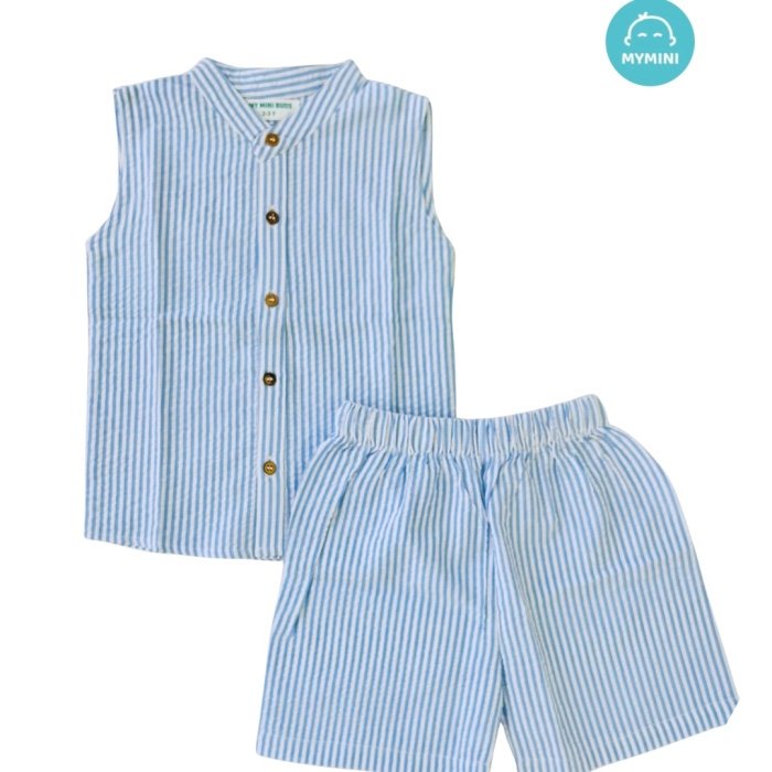 Blue Stripe-Co-ords set