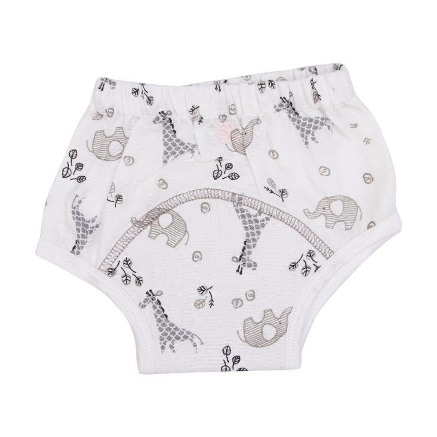 Giraffe Black outline-padded underwear