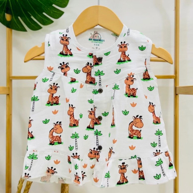 Giraffee -Frock(0-6m)