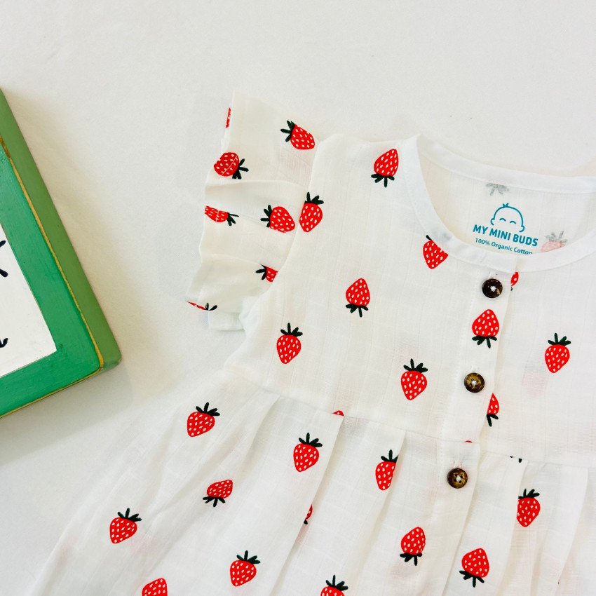 A Strawberry-Frill Frock