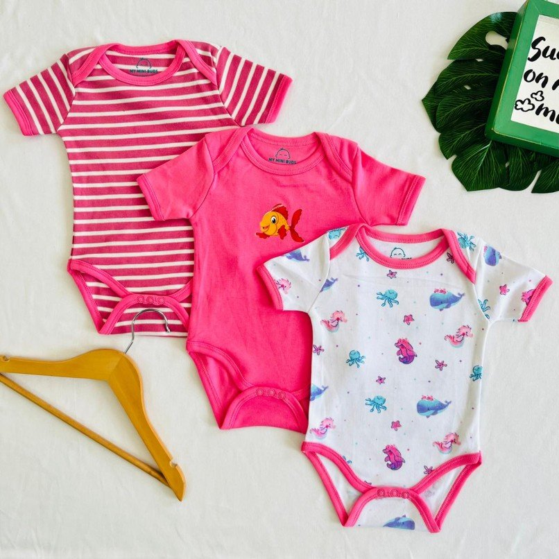 Pink Combo - Rompers