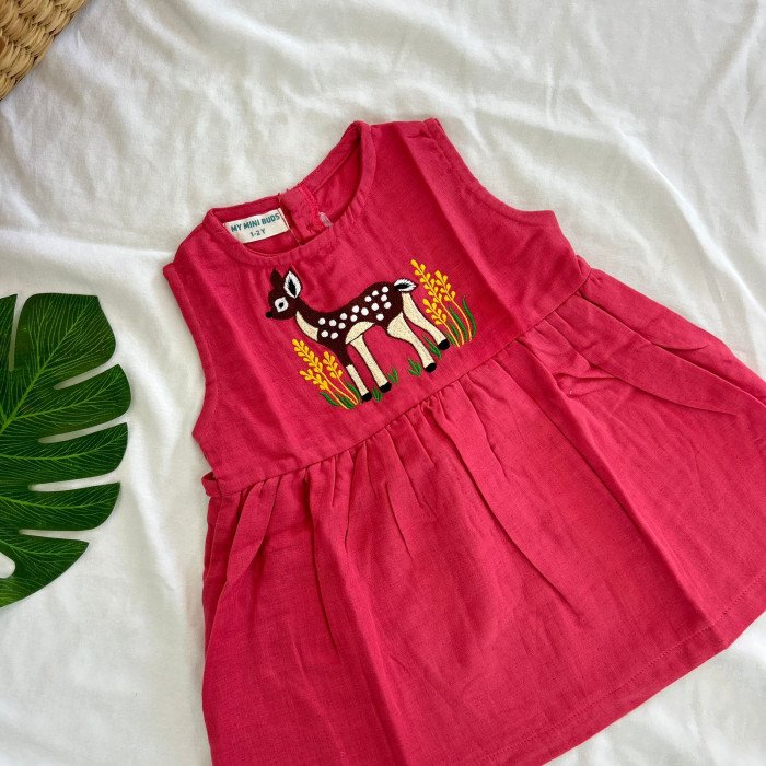 Oh Deer - Embroidery Frocks