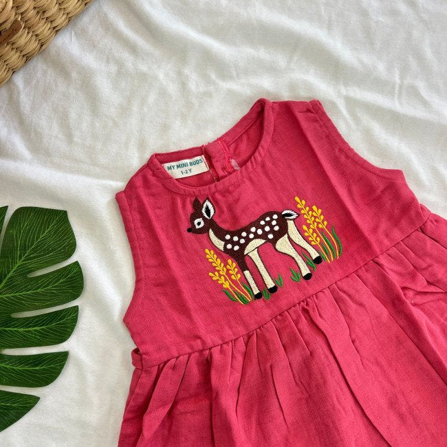 Oh Deer - Embroidery Frocks