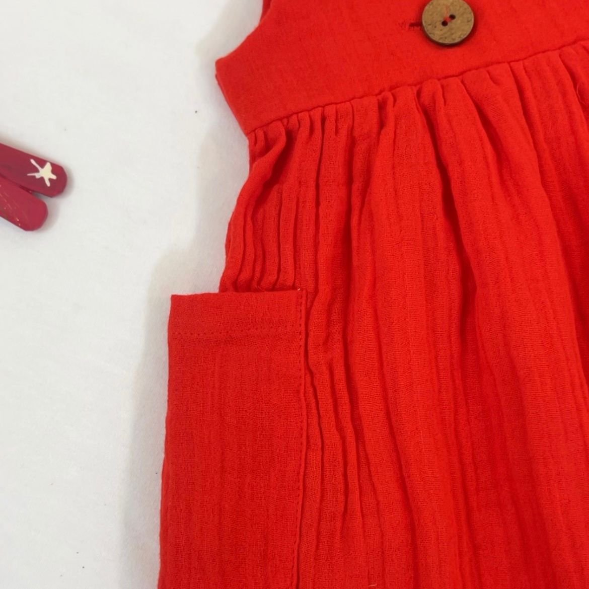 Kimono Frock - Red