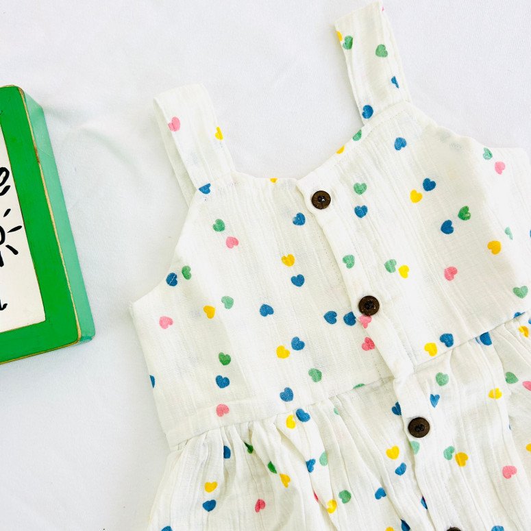 A Colourfull Heart-Nila Frock