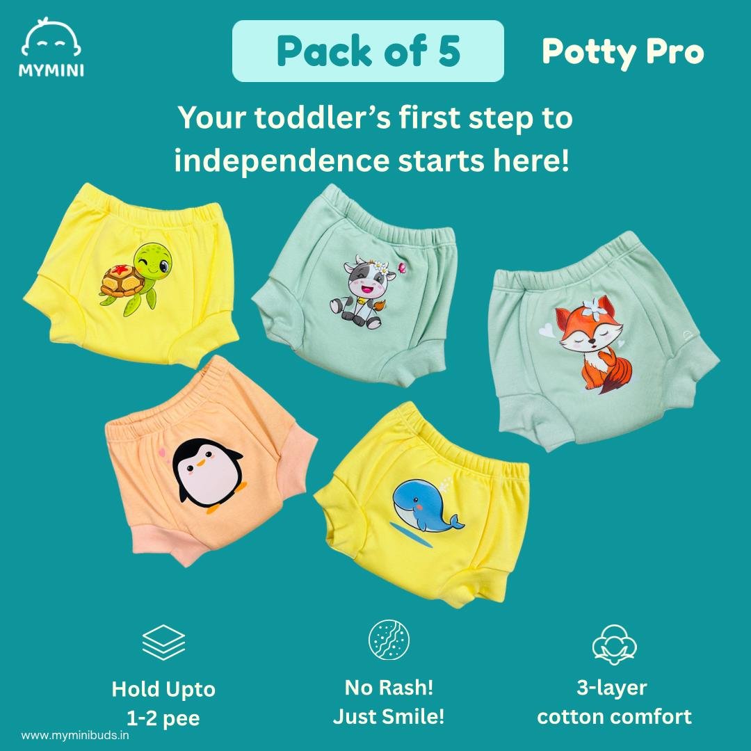 A Pack of 5-Potty Pro(save 5%)