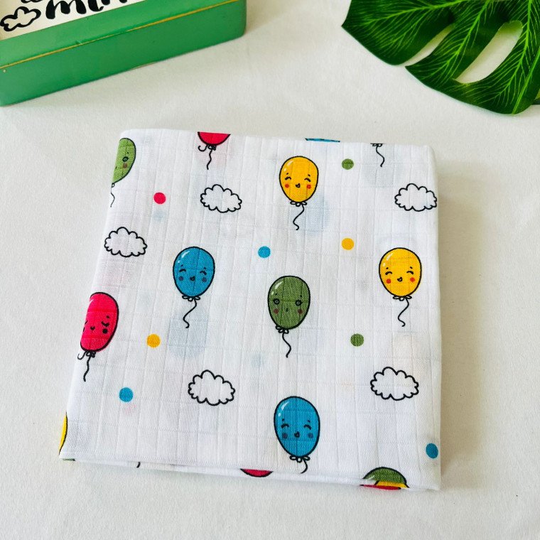 A Balloon -Muslin Towel