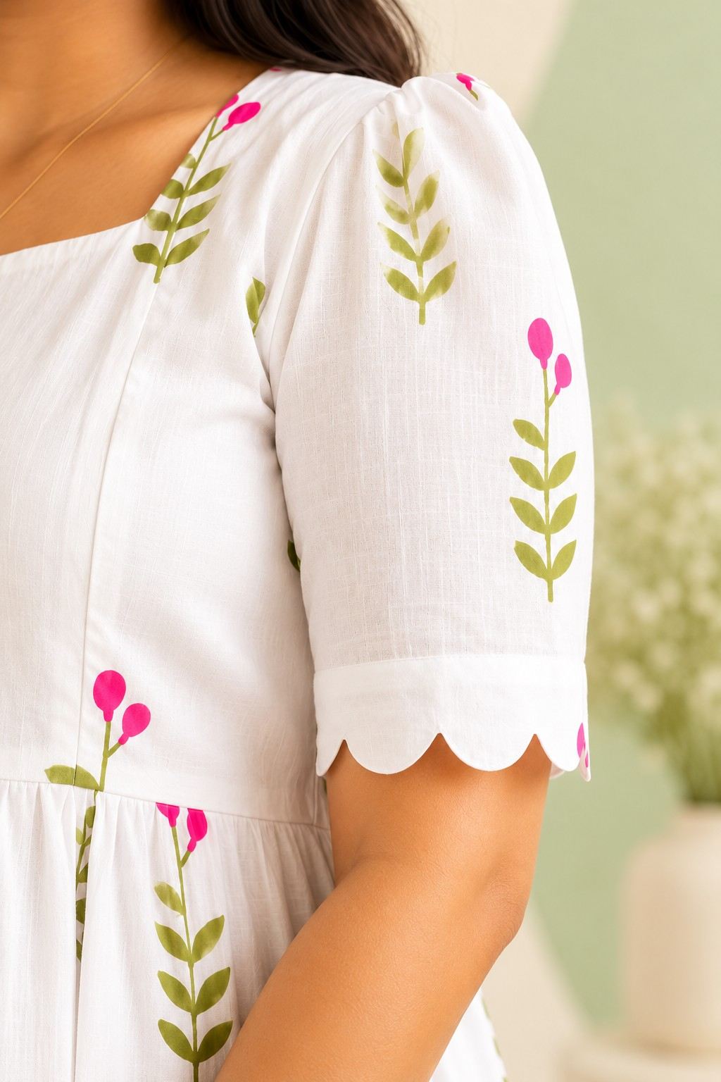 White pregnancy maxi dress for women